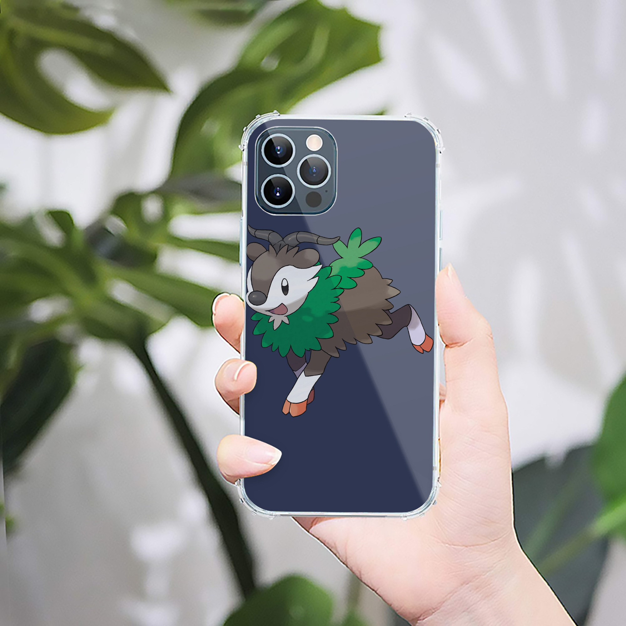 （画像用） ポケットモンスター Pokémon 【iPhone 12シリーズ対応】透明スマホケース（クリアソフトケース）